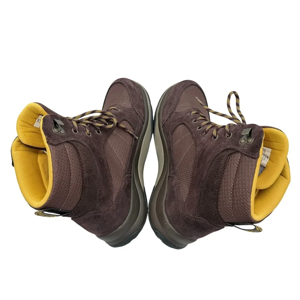 L.L. Bean Hiking Boots Mens 9 Wide Brown Suede Primaloft TEK 2.5